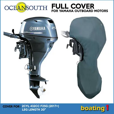 $60 • Buy  Full Cover For Yamaha Outboard Motor Engine 2CYL 432cc F25G (2017>) - 20 